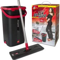 SUPERFIVE BLACK MOP LAVAPAVIMENTI LAVA E ASCIUGA