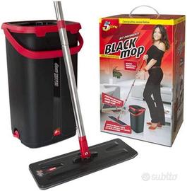 SUPERFIVE BLACK MOP LAVAPAVIMENTI LAVA E ASCIUGA