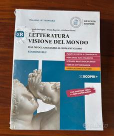 Libro “Letteratura visione del mondo” 2B