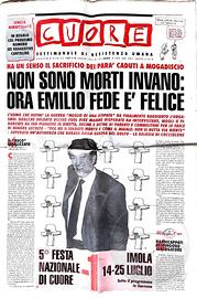 CUORE settimanale 1993 ANNO III° n.127