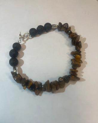 Bracciale unisex occhio di tigre