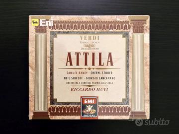 2 CD Attila (R. Muti) - Sigillati