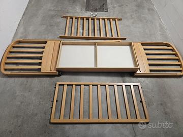 lettino in legno 12 mesi a 3/4 anni