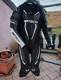 Tuta moto uomo