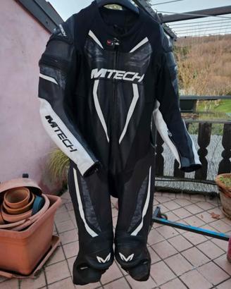 Tuta moto uomo