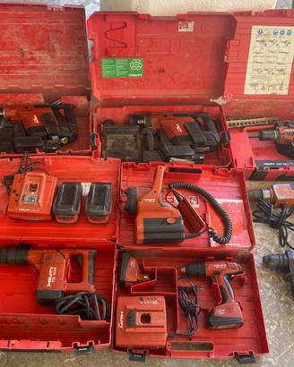 HILTI lotto trapani avvitatori ecc.professionali