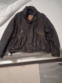 Giubbotto pelle Pollini