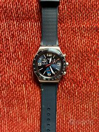Swatch Irony Chrono Blue Grid YVS454
