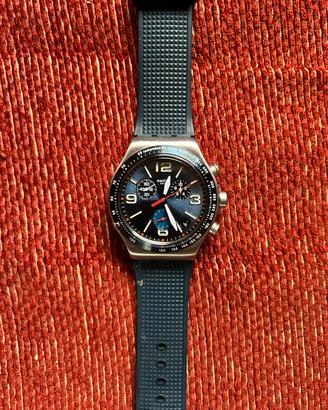 Swatch Irony Chrono Blue Grid YVS454