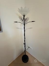 Piantana in ferro battuto