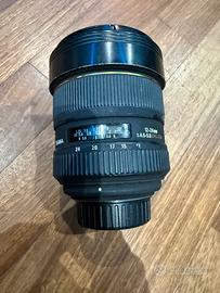 Grandangolare per Full Frame Sigma  12-24mm