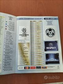 ALBUM CALCIATORI CHAMPIONS 2008