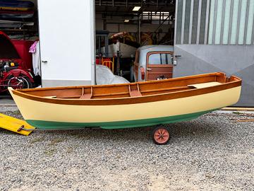 LANCETTA / BARCHETTA / TENDER in legno lamelm 3,60
