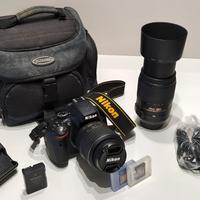 Nikon d5100 come nuova con 2 obiettivi