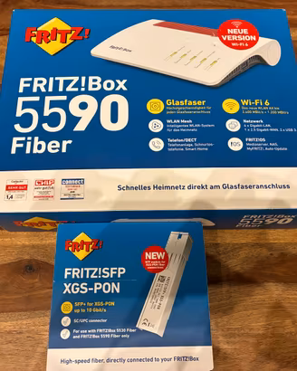 FritzBox 5590 Fiber GPON AON