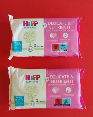 2 Pacchi salviettine delicate Hipp Baby Care