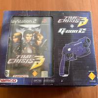 TIME CRISIS 2 per PLAYSTATION 2 completo di G-CON2