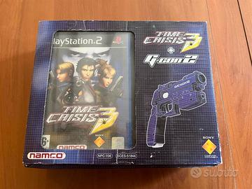 TIME CRISIS 2 per PLAYSTATION 2 completo di G-CON2