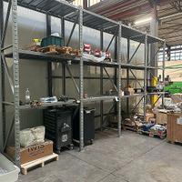 Scaffalatura composta da 9 spalle 3600 x 800