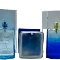 Issey miyake & kenzo bottiglie profumo vuote
