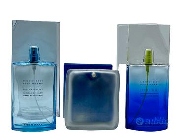 Issey miyake & kenzo bottiglie profumo vuote