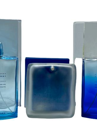 Issey miyake & kenzo bottiglie profumo vuote