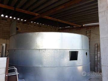 SILOS ALLEVI STOCCAGGIO CEREALI  10TN CON COCLEE