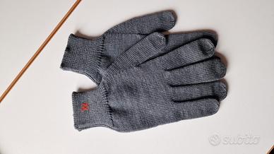 Guanti uomo Militari Vintage Grigi Caldi 