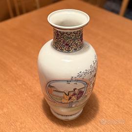 Vaso cinese in porcellana h. 36 cm