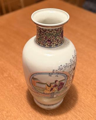 Vaso cinese in porcellana h. 36 cm