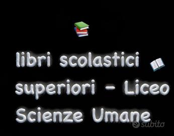 Libri per liceo scienze umane