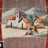 Arazzo Vintage Peruviano Originale Anni '60