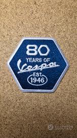 Patch ricamata 80 della vespa 2026