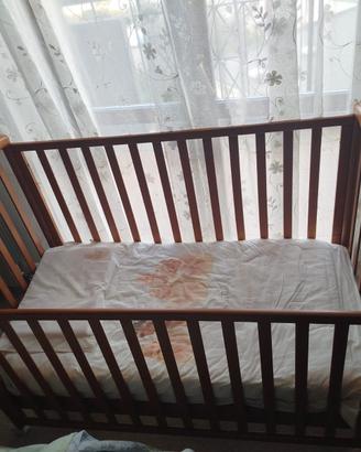 culla lettino foppapedretti  noce en 761  1-2