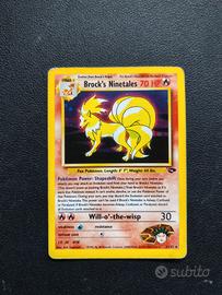 Brock Ninetales - Carte Pokemon Set Gym 