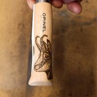 opinel pirografato a mano 