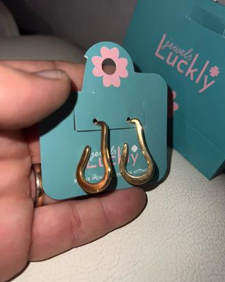 Orecchini in acciao ipoallergenici