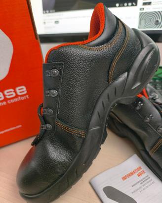 Base Nere Scarpe Antinfortunistiche Termini UK 10 