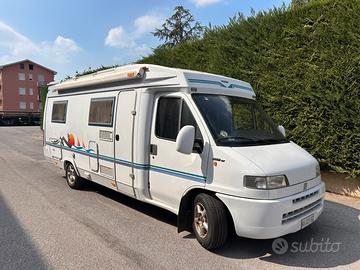Hobby 600 montato su Fiat Ducato