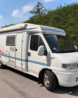 Hobby 600 montato su Fiat Ducato