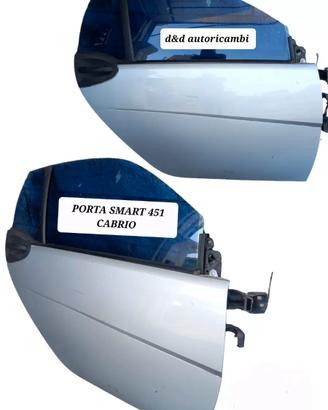 Porta sportello destra DX Smart Fortwo 451 Cabrio