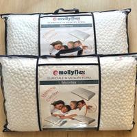 Coppia guanciali in memory viscoelastico Mollyflex