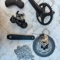 gruppo shimano GRX 600 (solo trasmissione)