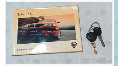 Libretto + chiavi  auto d' epoca: Lancia Delta . 