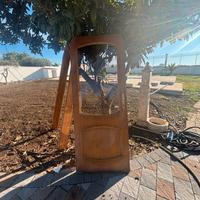 Porte in rovere massello artigianale – ad arco,