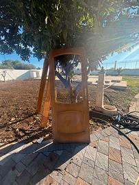 Porte in rovere massello artigianale – ad arco,