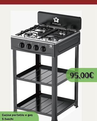 Cucina portatile a gas 
