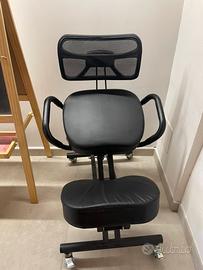 Sedia posturale ergonomica