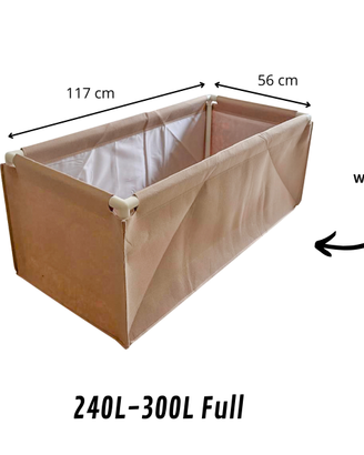 Vaso in tessuto-letto da coltivazione-semina-orto