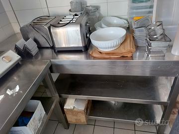 tavolo acciaio inox 